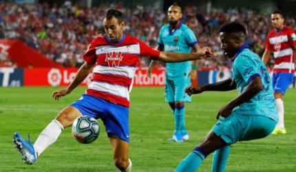 Football PIX: Granada stun Barcelona; Juventus win