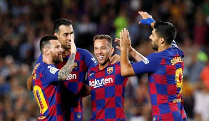Inter's Lukaku to miss Barca clash, Messi fit 