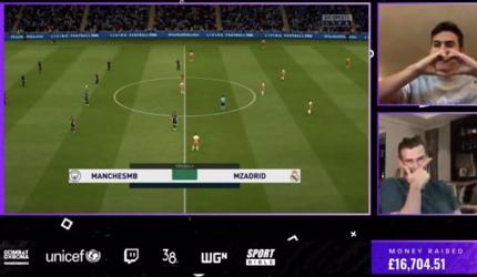 Charity video game: Dybala too good for Bale 