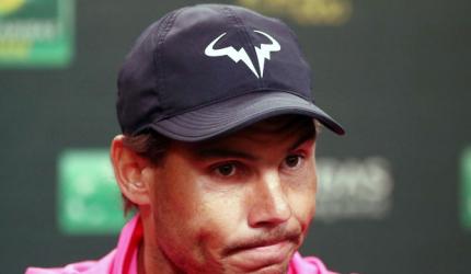 Bad back rules Nadal out of virtual reality match