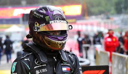 Hamilton takes pole for home British GP