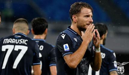 Serie A PICS: Ciro equals goal record; Inter in 2nd 