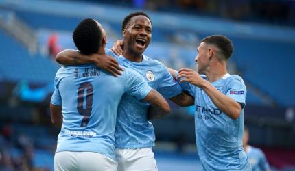 Champions League: City eliminate Real; Lyon upset Juve