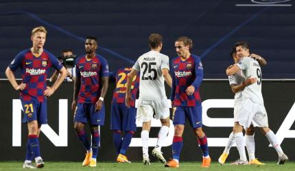 End of an era after Barca suffer 'painful' defeat 