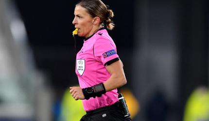 Meet the first woman referee in Champions League