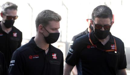 Mick Schumacher makes F1 practice debut