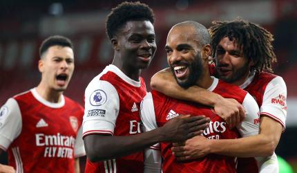 EPL PIX: Out-of-form Arsenal stun Chelsea; City win