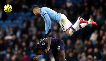 EPL: City see off West Ham as fans take aim at UEFA