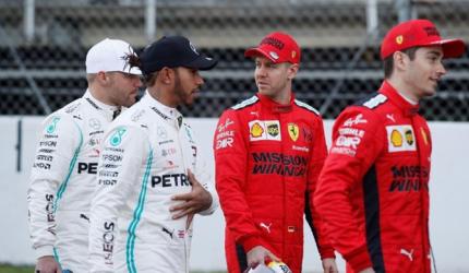 Pre-season testing: Hamilton top; Vettel calls off sick