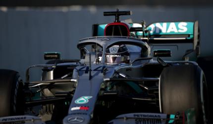 PHOTOS: Why Mercedes caused a stir in F1 testing