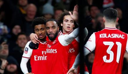 FA Cup PHOTOS: Arsenal edge past Leeds