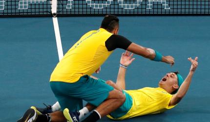 Australia edge Britain out of ATP Cup in quarters