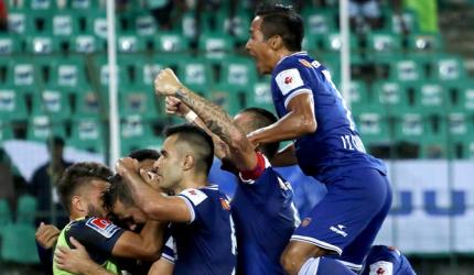 Chennaiyin down NEU, improve play-off chances