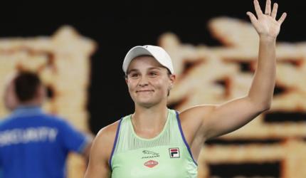 'It's all good': Barty after stagger at Aus Open