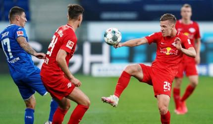 Bundesliga: Leipzig score twice in Hoffenheim win