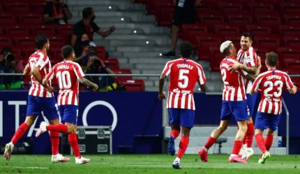 Soccer PIX: Atletico go third in La Liga; Verona win