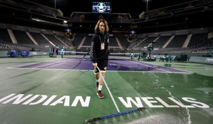 Indian Wells is first big US sports casualty of virus