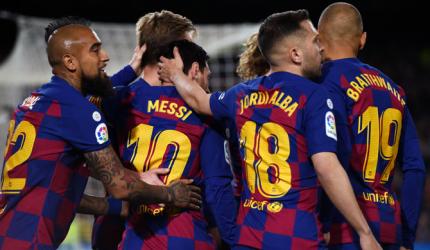 No spectators for Barcelona's Champions League decider
