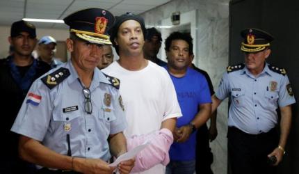 Ronaldinho adapting to jail with usual smile: Warden