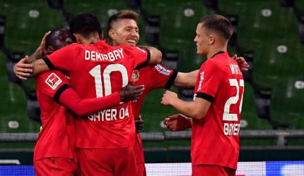 Bundesliga: Havertz double lifts Bayer to win