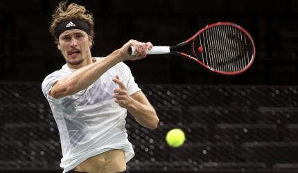 Zverev shocks Nadal in Paris Masters semis