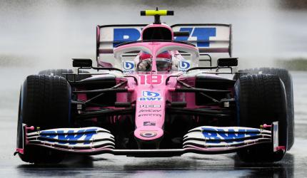 F1: Stroll ends Mercedes' streak with shock pole