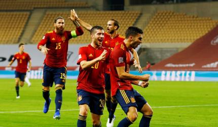 Nations League PIX: Spain maul Germany 6-0 