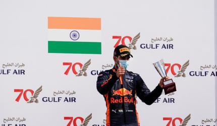 Formula 2: India's Jehan pips Schumacher for podium