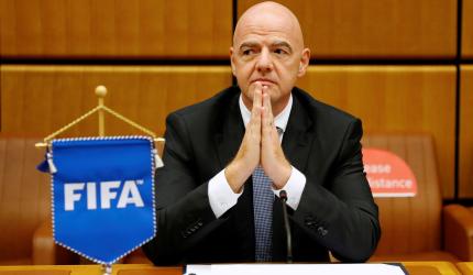 FIFA president Infantino tests positive for COVID-19