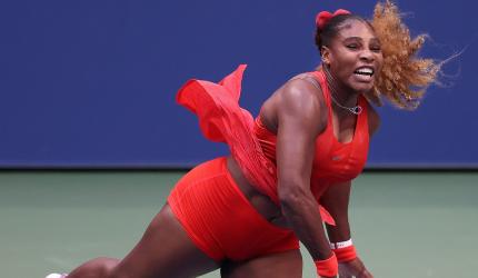 US Open PIX: Serena, Muguruza advance; Venus exits