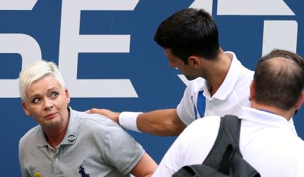 She's done nothing wrong: Djokovic backs line judge