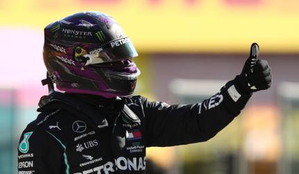 F1: Hamilton powers to pole at Tuscan Grand Prix