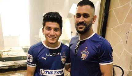 SEE: How Dhoni inspires young footballer