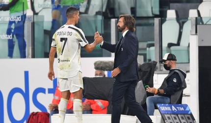 Soccer PIX: Pirlo's Juve down Samp; Real draw opener