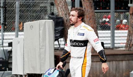 Alonso injured while cycling in road accident