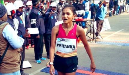 Olympian Priyanka Goswami sets NNR in Slovakia
