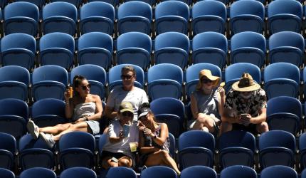 We cannot survive: Tennis counts cost of empty stands