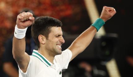 Djokovic creates history, claims ninth Aus Open title