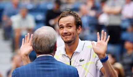 Medvedev gets shot at No.2 ranking after Nadal pullout
