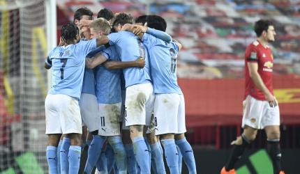 PIX: City outclass United in Manchester derby