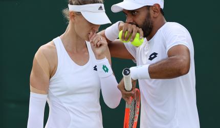 Life Partners Win Mixed Doubles Opener