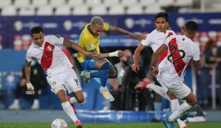 Brazil beat Peru to move into Copa America final
