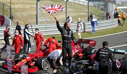 Hamilton takes controversial 8th home British GP win