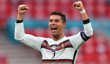 Record-breaking Ronaldo goes past Platini