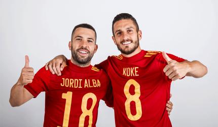 High-tech machines, luxurious beds for Spain players