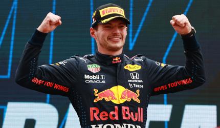 Verstappen on a roll with Red Bull after French win