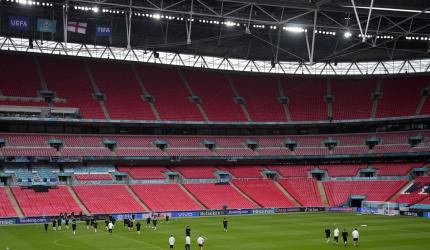 UEFA says no plan to take away Euro final from Wembley