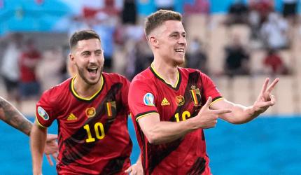 Belgium's Thorgen Hazard steps out of brother's shadow