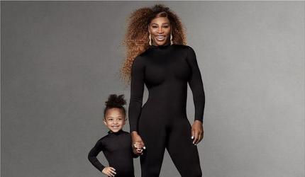 Serena-Olympia twin in ad campaign