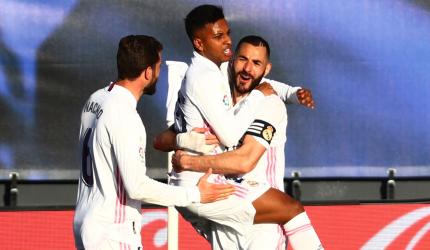 PIX: Real overcome Elche; Bayern win at Werder